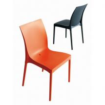 Židle ESET, kov, plast,  bez područek