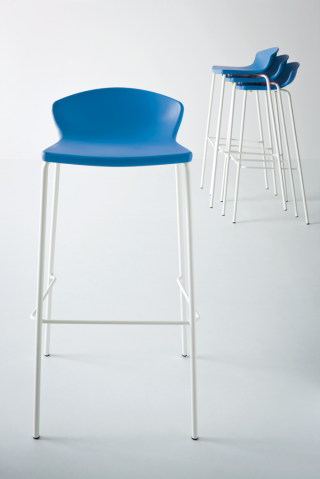 Barová židle SISI  NAB - 77, plast 