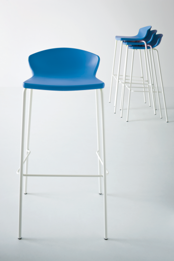Barová židle SISI NAB - 77, plast Alba