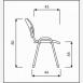 Jednací židle IMPERIA - dřevěná