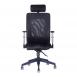 Kancelářská židle CALYPSO GRAND (černý sedák, podhlavník)