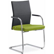 Jednací židle konferenční ELEMENT 440-KZ-N4, látka Style