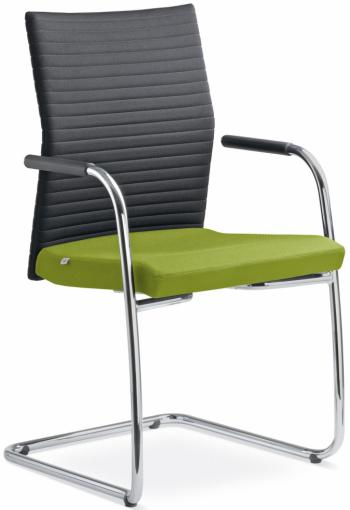 Jednací židle konferenční ELEMENT 440-KZ-N4, látka Style LD SEATING 440-KZ-N4