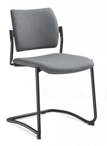 Jednací a konferenční židle DREAM 131-N1, konstrukce černá LD SEATING 131-N1