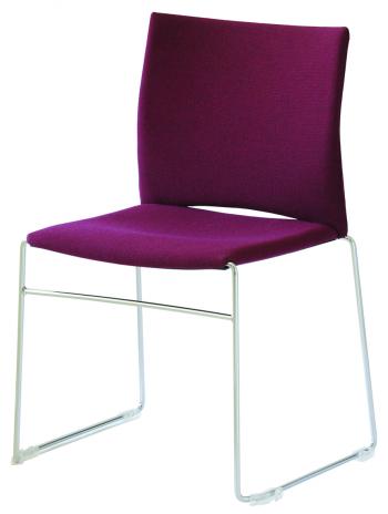 Čalouněná židle s chromovým rámem WEB (WB950.002) RIM WB 950.002
