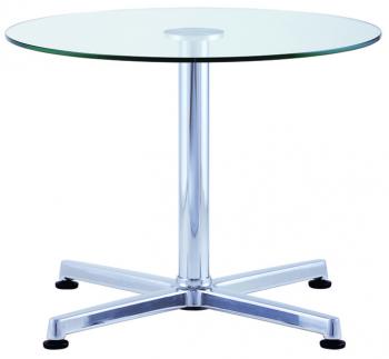 Konferenční stůl IRIS TABLE, Čiré sklo (IR 856.01), Ø 60cm RIM IR 856.01