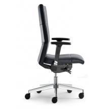 Kancelářská židle LASER 695-SYS, černý nylonový kříž