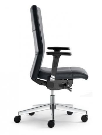 Kancelářská židle LASER 695-SYS, černý nylonový kříž LD SEATING 695-SYS