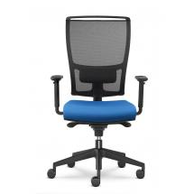 Kancelářská židle LYRA NET 200-SYS, černý nylonový kříž