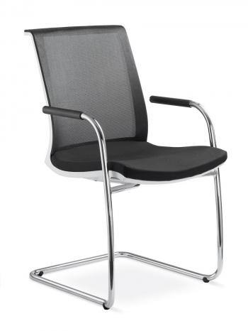 Kancelářská židle jednací a konferenční LYRA NET, 213-KZ-N2 LD SEATING 213-KZ-N2