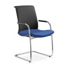 Kancelářská židle jednací a konferenční LYRA NET, 204-KZ-N2
