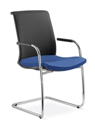 Kancelářská židle jednací a konferenční LYRA NET, 204-KZ-N2