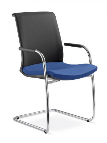 Kancelářská židle jednací a konferenční LYRA NET, 204-KZ-N2 LD SEATING 204-KZ-N2