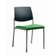 Jednací a konferenční židle SEANCE ART, 190-K-N1,  černá konstrukce