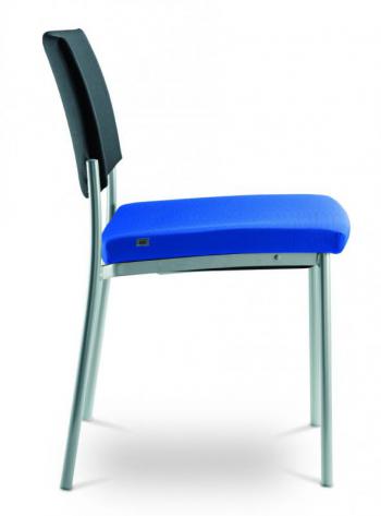 Jednací a konferenční židle SEANCE ART, 190-K-N4, chromovaná konstrukce LD SEATING 190-N4