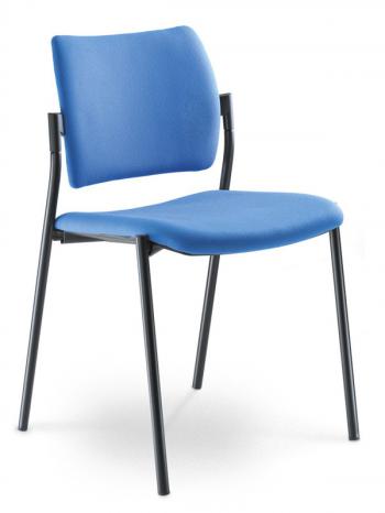 Jednací a konferenční židle DREAM 110-N1, konstrukce černá LD SEATING 110-N1