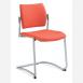 Jednací a konferenční židle DREAM 131-N2, konstrukce v barvě efekt hliník