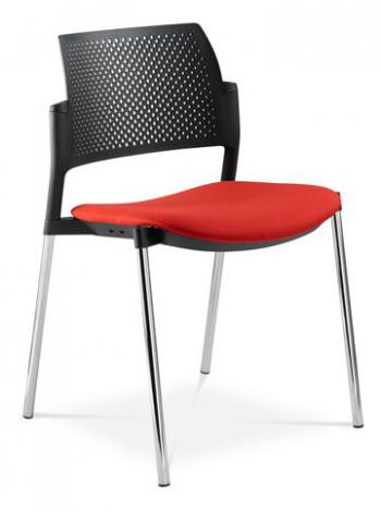 Jednací a konferenční židle DREAM+ 100-BL-N1, konstrukce černá LD SEATING 100-BL-N1