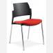 Jednací a konferenční židle DREAM+ 100-BL-N2, konstrukce  efekt hliník