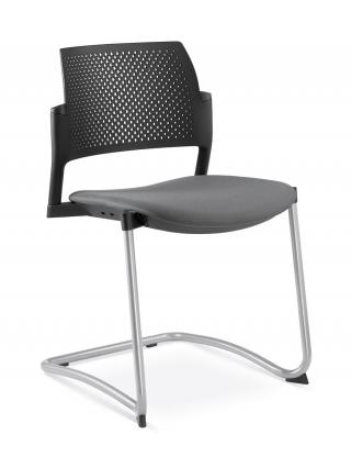 Jednací a konferenční židle DREAM+ 101-BL-N1, konstrukce černá