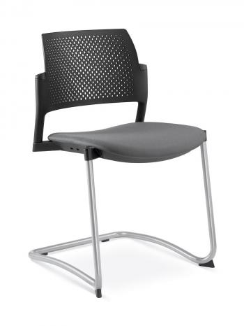 Jednací a konferenční židle DREAM+ 101-BL-N1, konstrukce černá LD SEATING 101-BL-N1