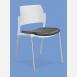Jednací a konferenční židle DREAM+ 100-WH-NO, konstrukce bílá