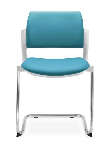 Jednací a konferenční židle DREAM+ 104-WH-N4 konstrukce chromovaná LD SEATING 104-WH-N4