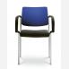 Kancelářská jednací a konferenční židle CONFERENCE 155-B-N2, konstrukce efekt hliník