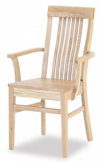 Židle Takuna dub křeslo masiv Mi-ko