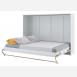 Výklopná postel 140 CONCEPT PRO CP-04P bílá lesk/bílá mat 