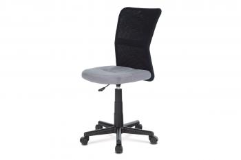 kancelářská židle, látka MESH šedá / černá, plyn.píst AUTRONIC KA-2325 GREY