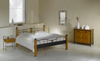 Kovová postel STROMBOLI 200x180 cm