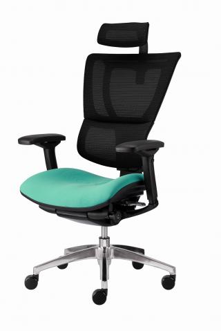 Kancelářská židle (křeslo) s područkami JOO čalouněný sedák