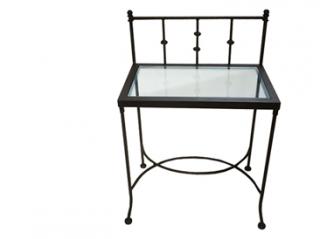 Noční stolek AMALFI se sklem 33 x 70 x 50 cm