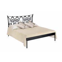 Kovová postel RONDA kanape 200 x 160 cm