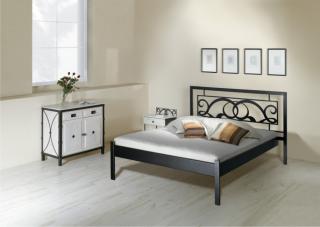Kovová postel GRANADA kanape 200 x 160 cm