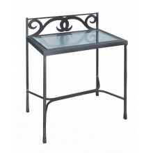 Noční stolek GRANADA se sklem 50 x 64 x 30 cm