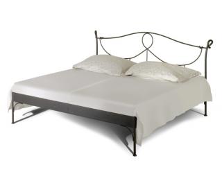 Kovaná postel MODENA kanape 200 x 140 cm