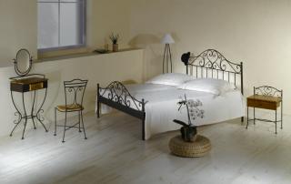 Kovaná postel MALAGA 200 x 90 cm