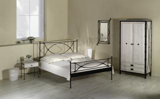 Kovaná postel THOLEN 200 x 140 cm