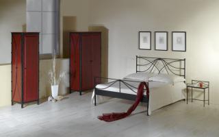 Kovaná postel CALABRIA 200 x 180 cm
