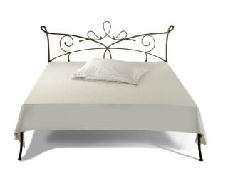 Kovaná postel SIRACUSA, kanape 200 x 160 cm