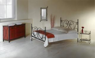 Kovaná postel GALICIA 200 x 140 cm