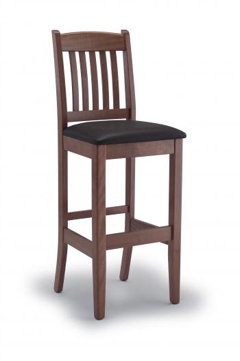 Barová židle Art. 41 SGABELLO, čalouněný sedák, buk Nuova Selas Selas Art. 41, 410