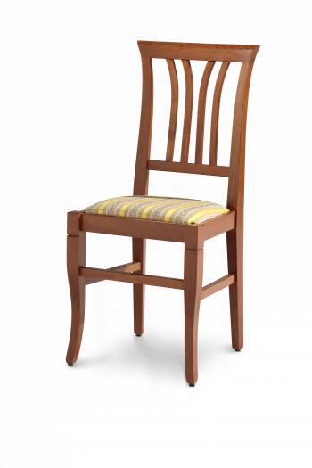 Jídelní a kuchyňská židle CLEO, čalouněný sedák, buk Nuova Selas Selas mod 110