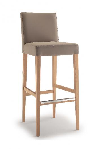 Barová židle DEBORA 410C, celočalouněná, snímatelný potah, buk Nuova Selas Selas mod 410C