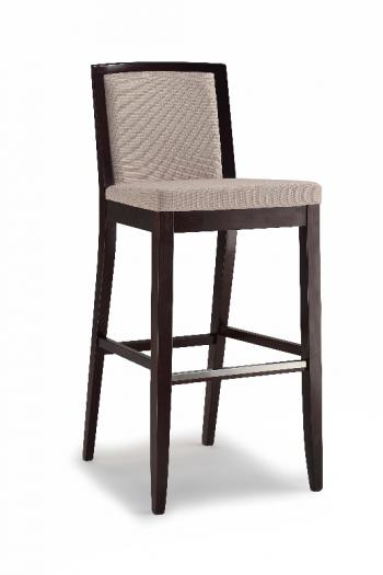 Barová židle NAIMA 410, čalouněná, buk Nuova Selas Selas NAIMA 410