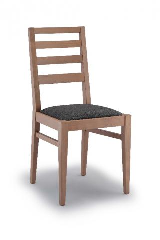Jídelní a kuchyňská židle ONDINA 110, čalouněná, vsazený sedák, buk 