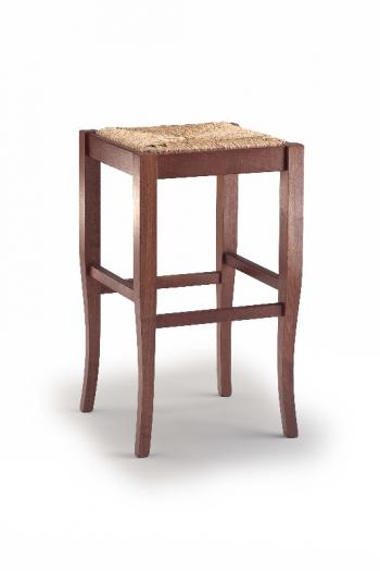 Barová židle Sgabello Arte Povera MEDIO 420, sedák výplet, buk Nuova Selas Selas mod Sgabello Medio 420