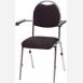 Jednací a konferenční  židle BRENDA Plus - čalouněná   
